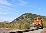 BNSF 7165 at Crusher Oklahoma